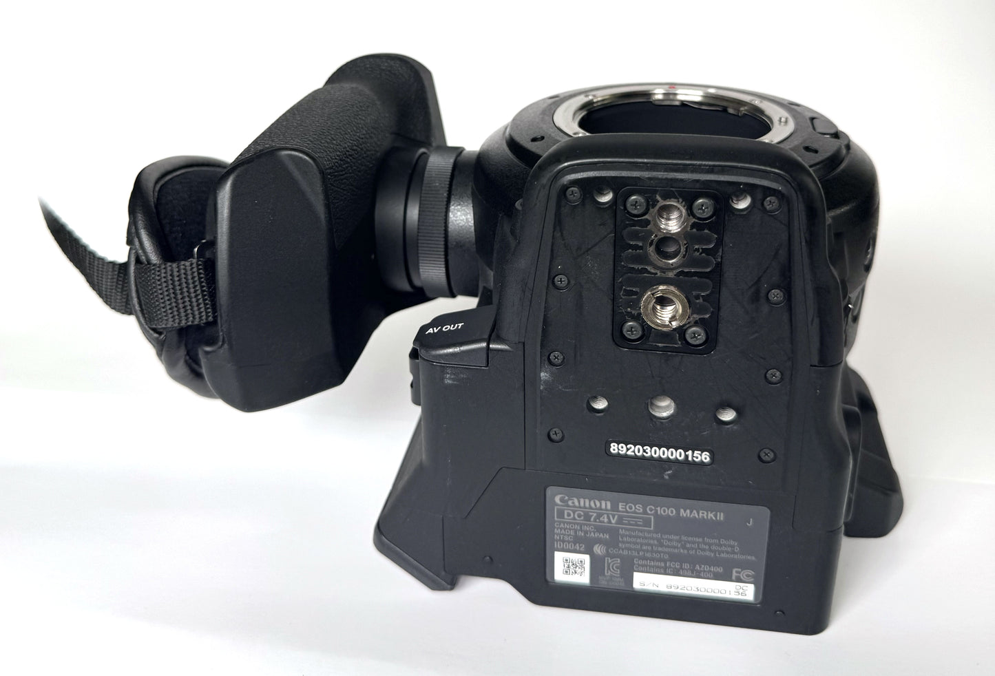 Canon EOS C100 Mark II cinema camera